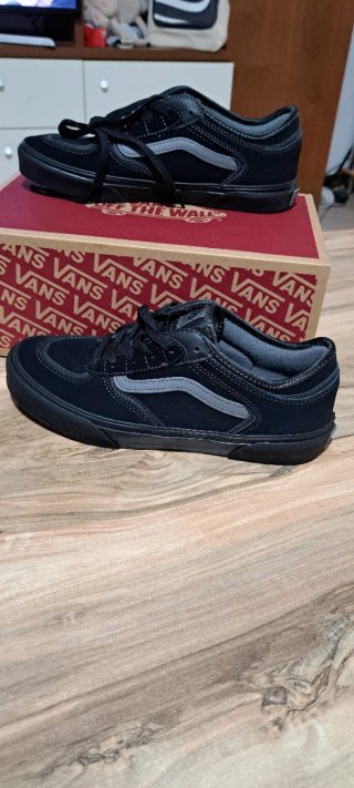 Scarpe Vans Junior Nere/Grigie