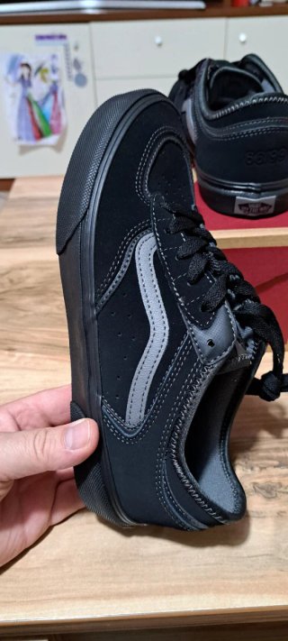 Scarpe Vans Junior Nere/Grigie