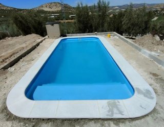☎️ 625 232 832 - Piscina de poliéster 8 x 3,50
