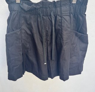 Pantalones cortos negros mujer