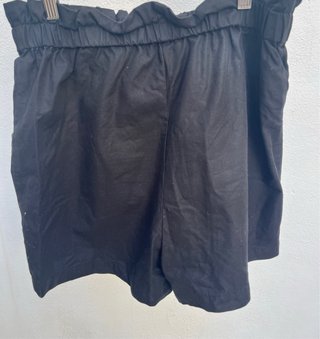 Pantalones cortos negros mujer