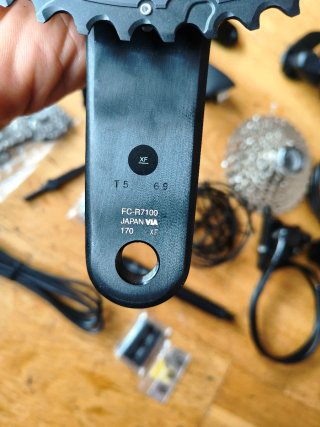 Grupo entero Shimano 105 Di2 12v