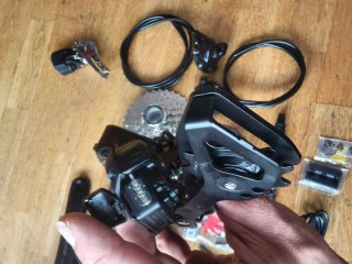 Grupo entero Shimano 105 Di2 12v