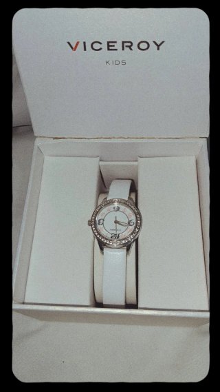 Reloj Viceroy Blanco y Plateado