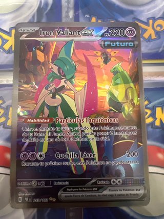 Carta Pokémon Iron Valiant EX 249/182