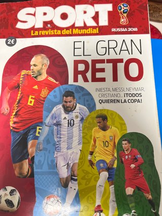 Revista Mundial Russia 2018 Fútbol
