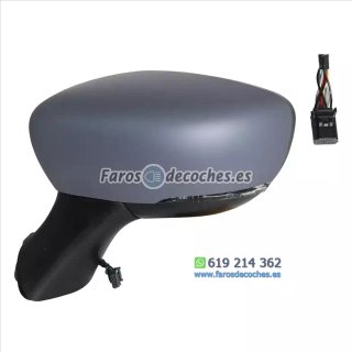 Espejo Retrovisor Completo Izquierdo Electrico (P