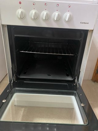 Horno y Encimera Corbero Blanco