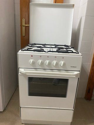 Horno y Encimera Corbero Blanco