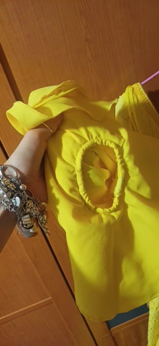 Vestido Flamenca Amarillo