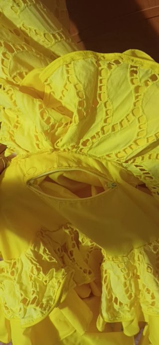 Vestido Flamenca Amarillo