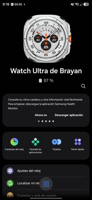 Samsung Galaxy Watch Ultra Plata/Blanco