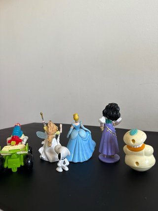 Figure Disney e Snoopy in PVC
