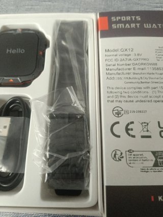 Smartwatch SPORTS QX12