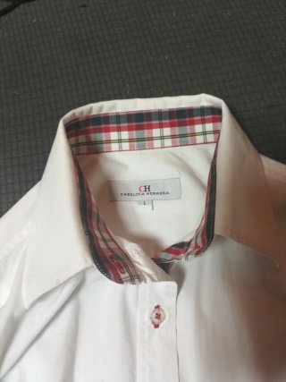 Camisa Carolina Herrera Blanca Talla L