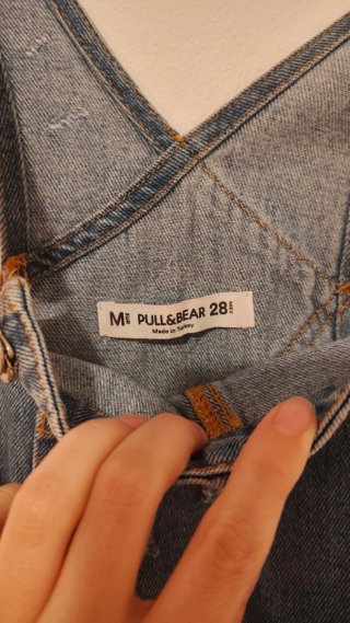 Vestido Peto Vaquero Pull&Bear