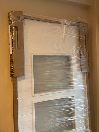 Puerta Lucerna 4V Cristal 72 Iz Mate