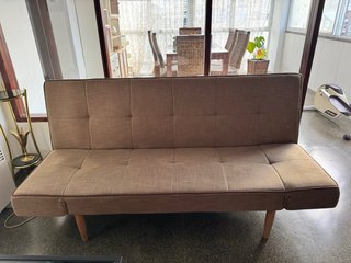 Sofá Cama Nórdico Clic-Clac Beige