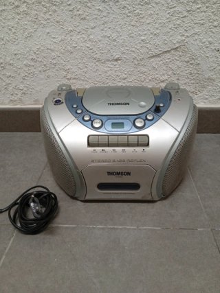 Radio CD Thomson con Cassette y Radio