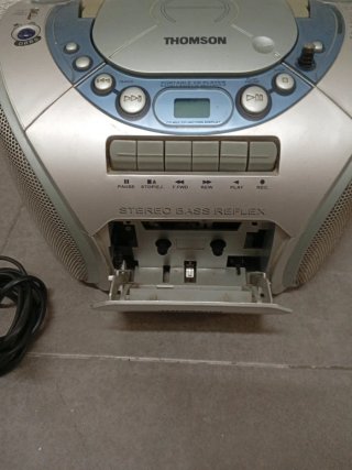 Radio CD Thomson con Cassette y Radio