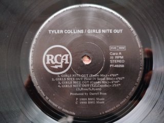 Vinilo Tyler Collins - Girls Nite Out