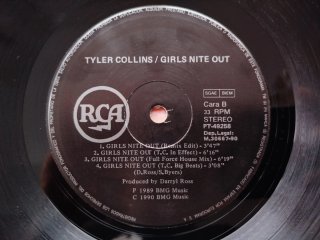 Vinilo Tyler Collins - Girls Nite Out