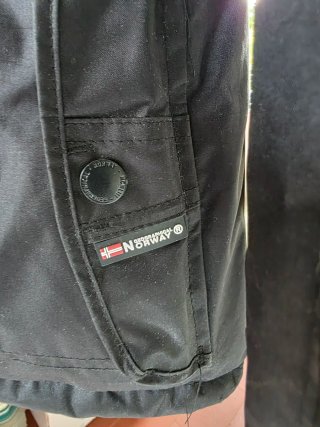 Chaqueta Geographical Norway Negra.perfecta