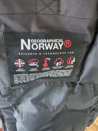 Chaqueta Geographical Norway Negra.perfecta