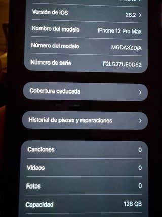 iPhone 12 Pro Max 128 GB blu
