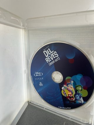 Blu-ray 3D Del Revés (Inside Out) Español