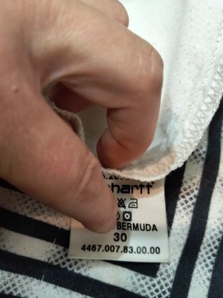 Pantalón corto Carhartt azul