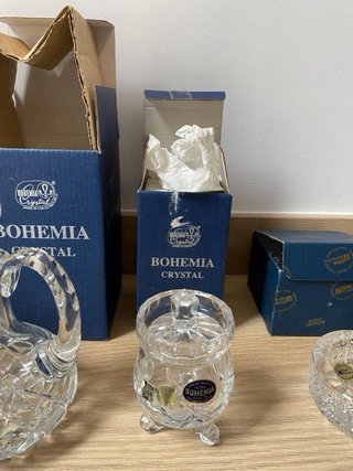 Lote Bohemia Crystal 24% PbO