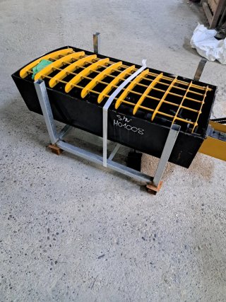 Cazo hormigonera para minicargadora