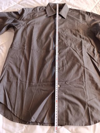 Camisa de vestir HOSIERY manga larga gris