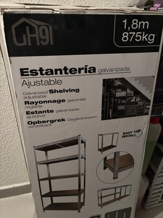 Estanterías Metálicas Galvanizadas Nuevas
