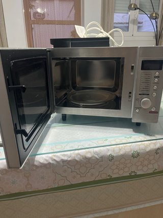 Microondas Orbezogo Acero Inox con Grill