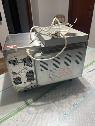 Microondas Orbezogo Acero Inox con Grill