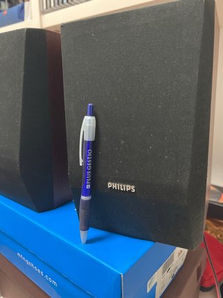 Altavoces Philips Madera Marrones