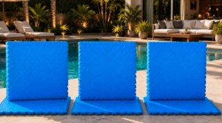 27 losetas piscina goma 1cm grosor 38,5cm
