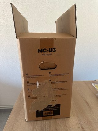 Scatola PC Mars Gaming MC-U3 ARGB ATX Nero