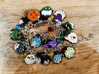Pulsera Charm Dragon Ball Multicolor