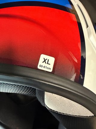 Casco Moto HJC RPHA 70 Azul/Rojo talla XL