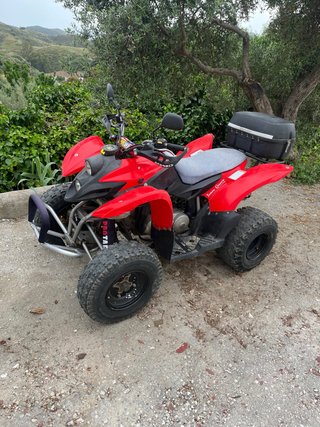 Quad Rojo Todoterreno
