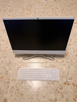 HP All-in-One PC con Teclado Blanco