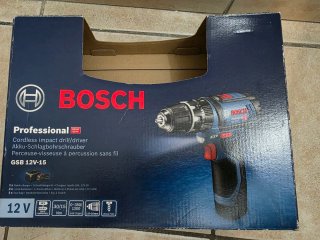 Taladro Bosch Profesional con 2 Baterías