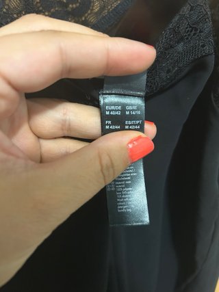 Camiseta pijama sexy encaje tirantes negra