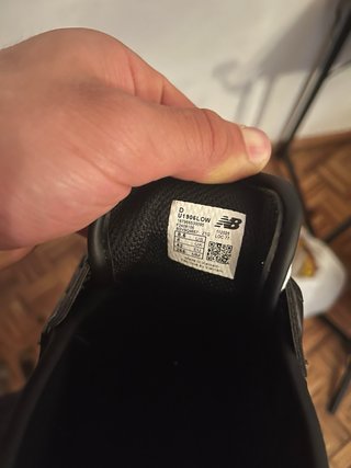 New Balance 1906L Negro/Blanco talla 42