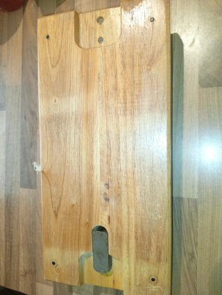 Soporte jamonero SAIGO madera y metal