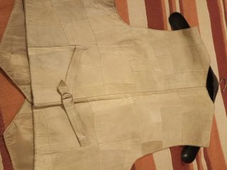 Gilet uomo vintage Duluth Trading Co. beige