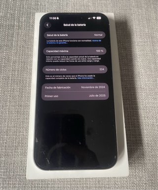 iPhone 16 Pro Max 256GB Blanco Batería 100%